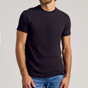 True Classic Classic Crew Neck Tee Black Medium New Without Tags